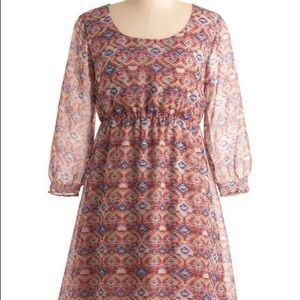 ModCloth When Stars Kaleidescope Dress